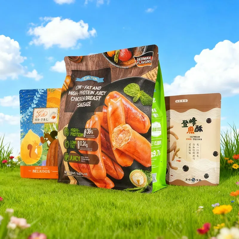 ماحول دوست کرافٹ پیپر خشک پھل اور نٹ پیکیجنگ بیگ